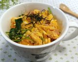 マグ丼(マグカップ丼ぶり)～明太子卵丼～作り方4写真