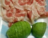 ☆美肌☆ アボガトの豚肉まき作り方1写真