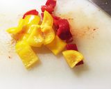 ナスと鶏モモ肉の大葉味噌炒め作り方3写真