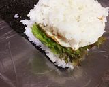 1こで満足ｯ♡豆腐ハンバーグおにぎらず作り方4写真