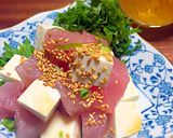 鮪の塩麹豆腐和え☆まろやかな味わい作り方2写真