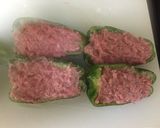 ピーマン肉詰め ジューシー美味しい 簡単作り方12写真