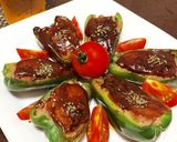 ピーマン肉詰め ジューシー美味しい 簡単作り方16写真