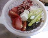 トマト入り牛すき煮作り方1写真