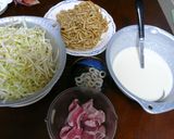うどん入り★我が家のお好み焼き！作り方1写真