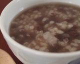 簡単♪ゆで米粒麦とつぶしあんdeぜんざい作り方2写真