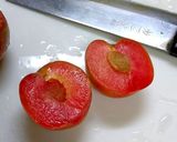 ソルダムのコンポート作り方1写真