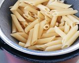 ナスとズッキーニのミートペンネグラタン作り方1写真