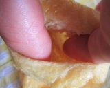 ［味付け不要］梅と大葉入り油揚げの卵焼き作り方1写真
