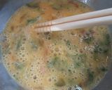 ［味付け不要］梅と大葉入り油揚げの卵焼き作り方2写真