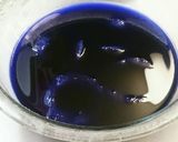 なすの皮から★爽やかブルーソーダ♪作り方4写真