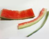 捨てないで~スイカの皮の浅漬け作り方1写真
