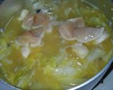 白菜とゴボウと鶏むね肉の味噌煮～中華煮～作り方6写真
