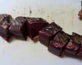 簡単！あと一品に！かつおのオイスター煮☆作り方1写真