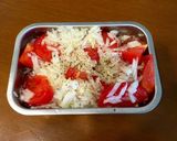 さっぱりトマト丼作り方1写真