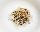 大麦(もち麦・押し麦)のきな粉まぶし作り方1写真