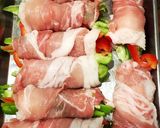 レンジで簡単☆お弁当に〜野菜の肉巻き作り方3写真