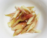 みょうがの甘酢漬け☆付け合わせ・箸休め作り方2写真