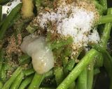 しょうが風味の！十六ささげの塩麹ゴマ和え作り方1写真