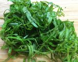 韓国風!タコと香味野菜サラダ~(^^♪作り方1写真