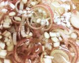韓国風!タコと香味野菜サラダ~(^^♪作り方2写真