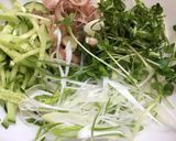 韓国風!タコと香味野菜サラダ~(^^♪作り方4写真