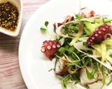 韓国風!タコと香味野菜サラダ~(^^♪作り方9写真