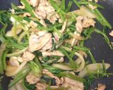ほうれん草と豚肉のチーズ焼き作り方3写真