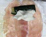 クリームチーズとズッキーニの生ハムロール作り方2写真