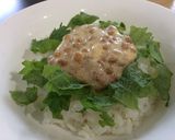 レモン醤油の納豆しそごはん作り方3写真