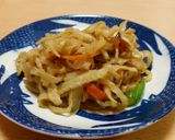 切干大根のピリカラ風/宝達志水町学校給食作り方7写真