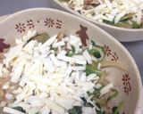 ほうれん草と豚肉のチーズ焼き作り方5写真