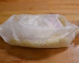 レンジでペーパー焼そばカルボ風作り方4写真