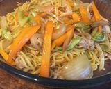 暑すぎる日に！さっぱりポン酢焼きそば♫作り方3写真