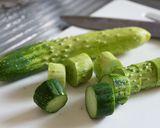 相模半白きゅうりのヨーグルトサラダ作り方1写真
