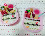 幼稚園 年少 海苔レースのお弁当作り方1写真