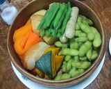 蒸篭のススメ「蒸し野菜」作り方3写真