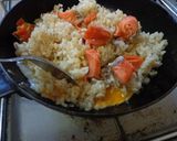 最速の包丁を使わない焼き塩鮭の炒飯作り方8写真