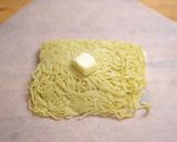 レンジでペーパー焼そばタラスパ風作り方3写真