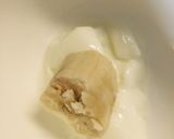 離乳食中期！ちょー簡単！バナナヨーグルト作り方1写真