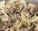 味噌が決めて！豚肉とトマトのたまご炒め作り方3写真