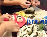 WE❤ PANDA ❤パンダライスボール作り方3写真