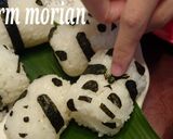 WE❤ PANDA ❤パンダライスボール作り方5写真