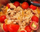 味噌が決めて！豚肉とトマトのたまご炒め作り方4写真