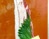 簡単なニンニク醤油味ズッキーニ肉巻き作り方2写真