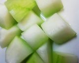 簡単！暑い夏こそ冬瓜DEひんやり餡かけ♪作り方3写真