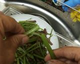 山菜みずのサバ缶炒め作り方2写真