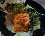 最速の納豆キムチドリア作り方4写真