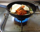 最速の納豆キムチドリア作り方7写真