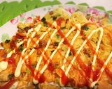 サッポロ一番塩らーめん☆納豆チーズチヂミ作り方5写真